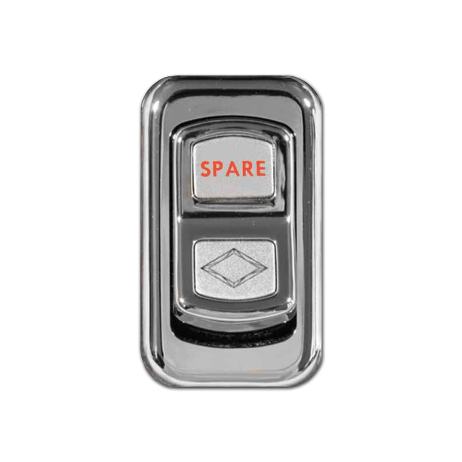 Rockwood 2006+ Peterbilt "Spare" Chrome Rocker Switch Cover