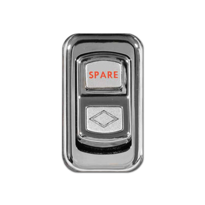 Rockwood 2006+ Peterbilt "Spare" Chrome Rocker Switch Cover