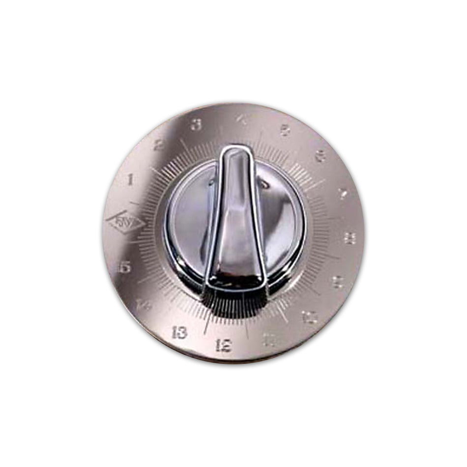 Rockwood - Chrome Engine Shutdown Timer Knob & Plate