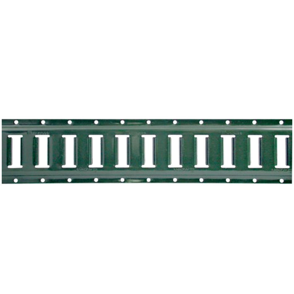 10’ Series E Gray Powder Coated Horizontal Logistic Track