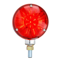 4" Double Face Star LED Pedestal Light (Amber/Amber or Amber/Red lens)