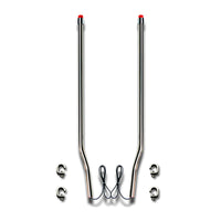 Bores Mfg. - Red LED Top Lights for Bumper Poles (lights only)