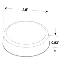 Single-Stat 12V, 13-Diode, Yellow Round Marker/Clearance Light