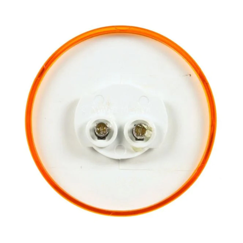 Single-Stat 12V, 13-Diode, Yellow Round Marker/Clearance Light