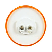 Single-Stat 12V, 13-Diode, Yellow Round Marker/Clearance Light