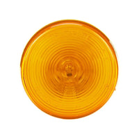 10 Series, Incandescent, Red or Yellow Round, 1 Bulb, Marker Clearance Light, PC, PL-10, 12V