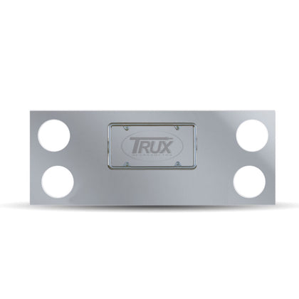 Trux Standard Rear Center Panel w 4 x 4" Light Holes