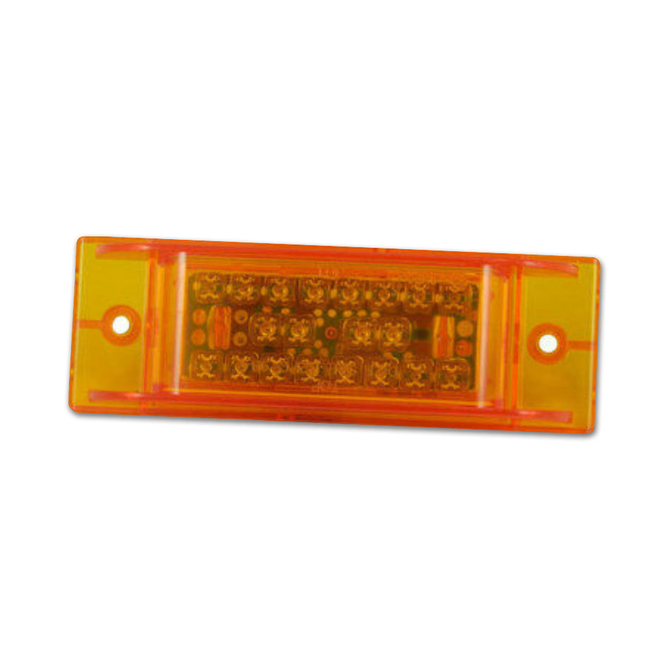 Truck-Lite 21280Y Aux. Lamp, Mid-Ship, 12V LED - Yellow