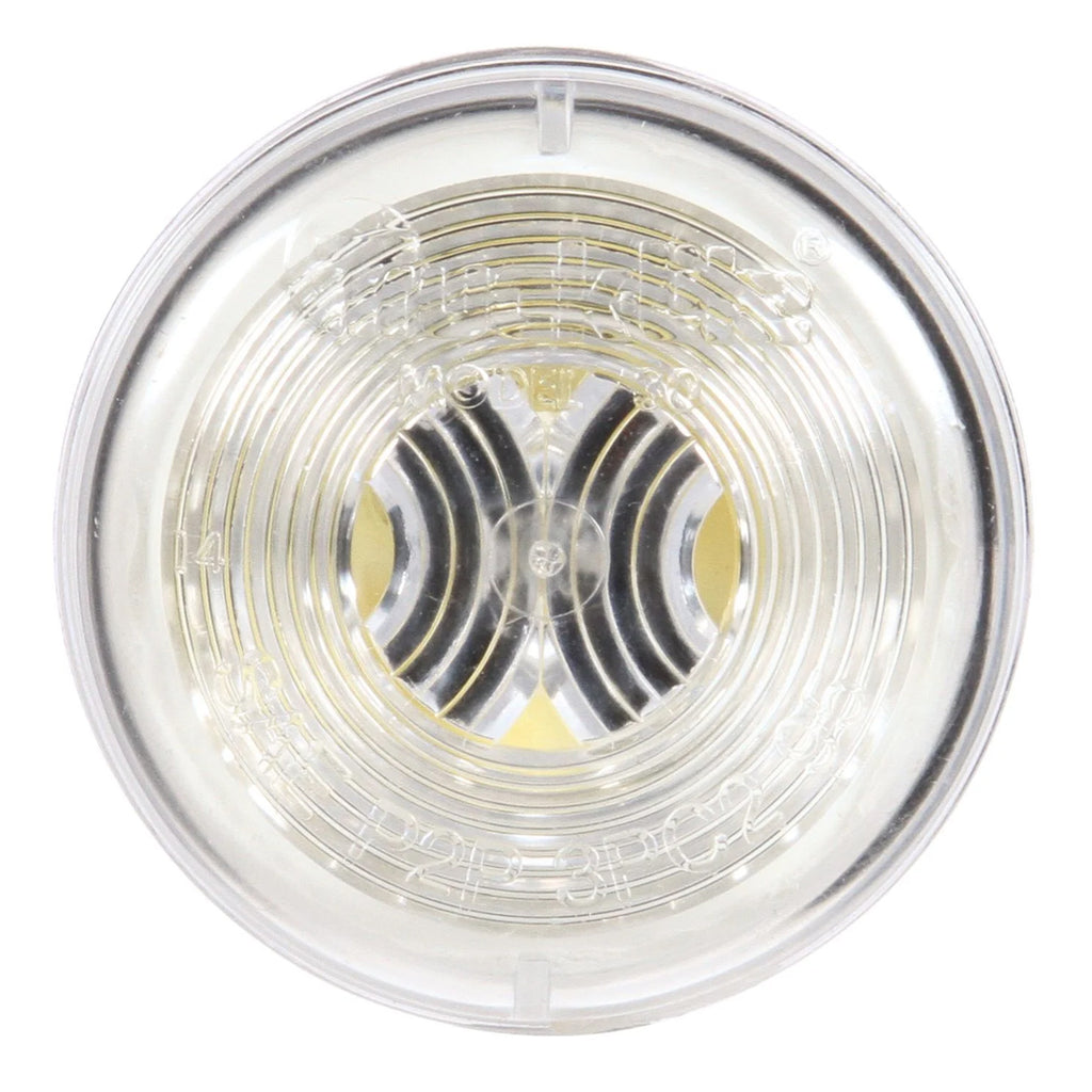 Truck-Lite - 30 Series, Incandescent, 1 Bulb, Round Clear, Utility Light, PL-10, 12V