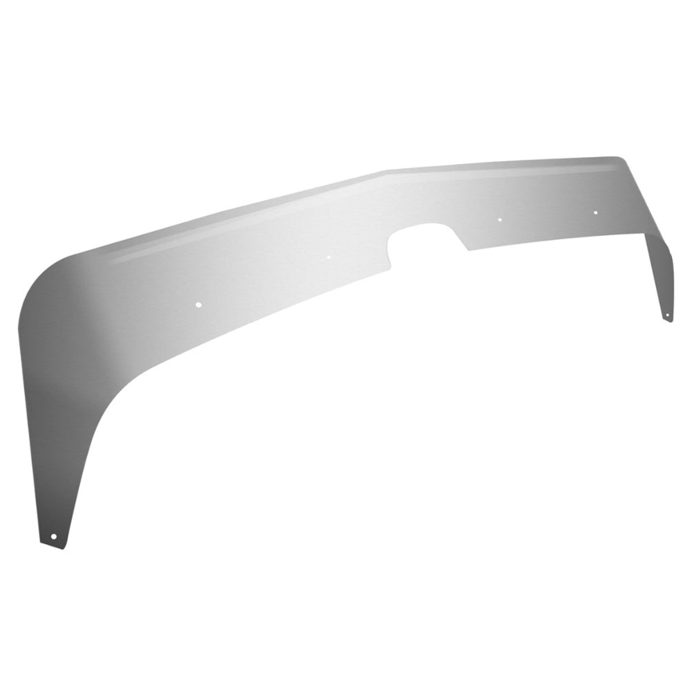 Trux Stainless Steel Kenworth W900l Hood Shield Bug Deflector