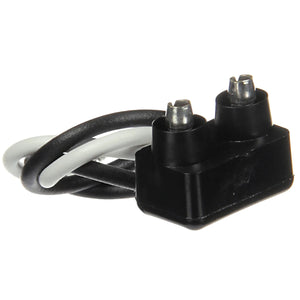 Marker Clearance Plug, 16 Gauge GPT Wire, PL-10 Right Angle, Stripped End/Ring Terminal, 6.5 in.