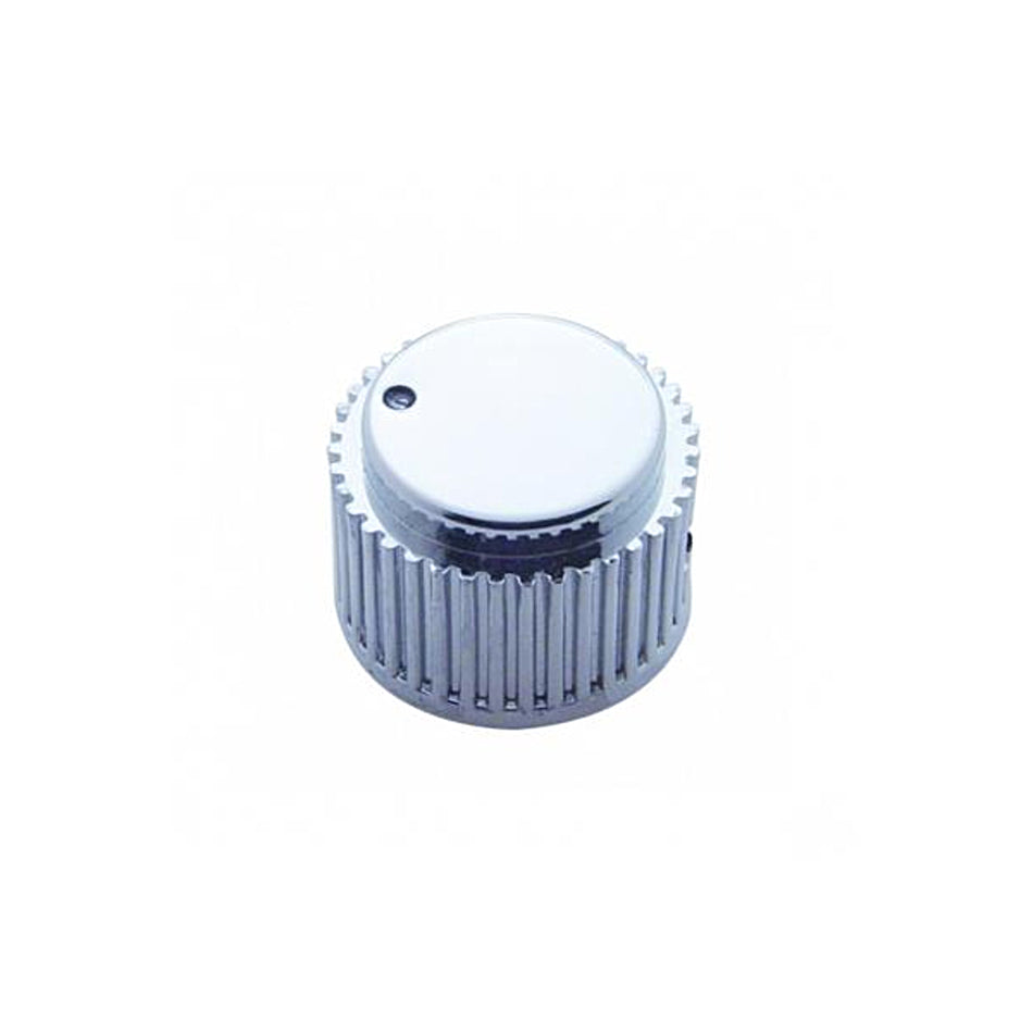 United Pacific Chrome Plastic 1" Diameter Control Knob