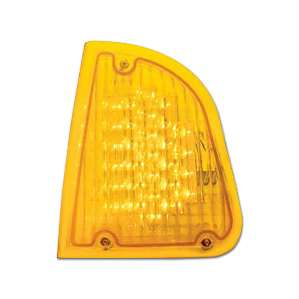 29 LED Turn Signal Light For 1985-2007 Kenworth T600 (Driver) - Amber LED/Amber Lens