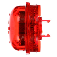 30 Series, High Profile, LED, Red Round, 8 Diode, Marker Clearance Light, PC, Fit 'N Forget M/C, 12V