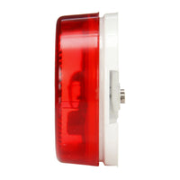 Super 10, Incandescent, Red Round, 1 Bulb, Marker Clearance Light