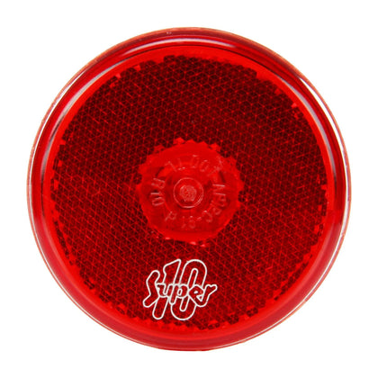 Super 10, Incandescent, Red Round, 1 Bulb, Marker Clearance Light