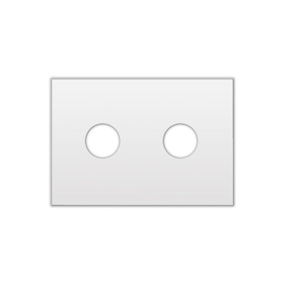 Roadworks - Stainless Steel CB Switch Panels (2 Hole)