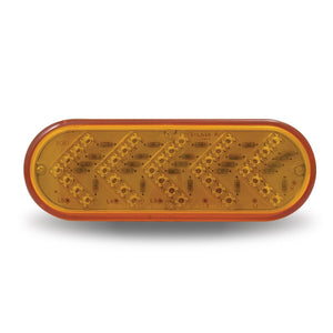 Trux Amber Turn & Marker Sequential Arrow Oval LED Light - 35 Diodes