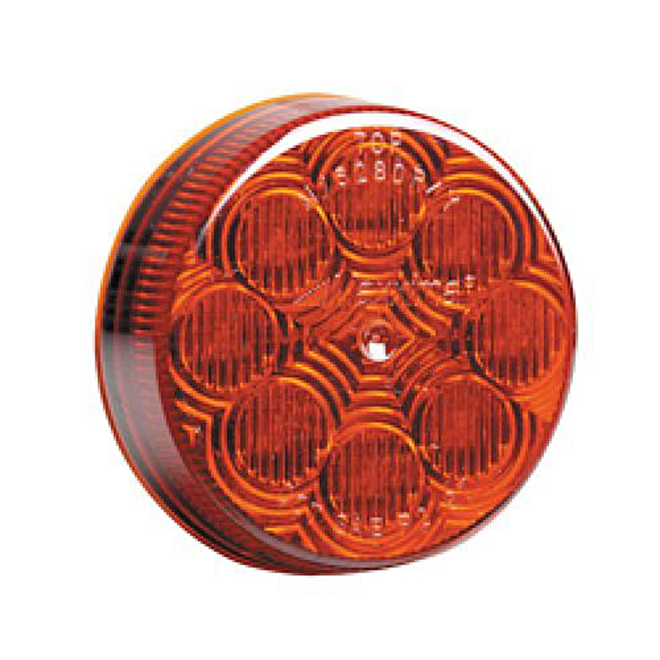 Maxxima - 2 1/2" Round, Clear Marker/Clearance Light