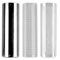 48" Tall x 4", 5", 6", 7" 8", 8.5", 9" or 10" Diameter x 180 Degree Heat Shields