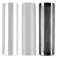 48" Tall x 4", 5", 6", 7" 8", 8.5", 9" or 10" Diameter x 180 Degree Heat Shields