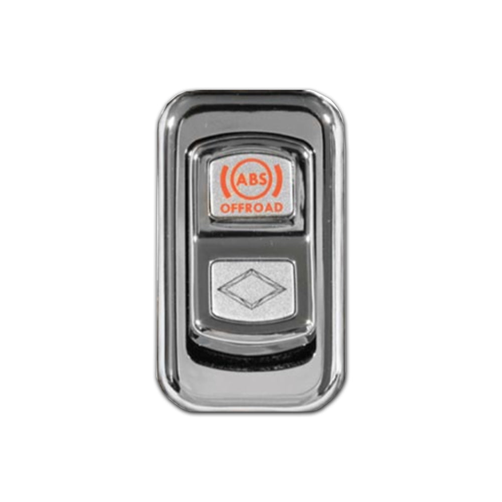Rockwood Chrome Rocker Switch Cover For ABS Off Road Fits Peterbilt 2006-Newer