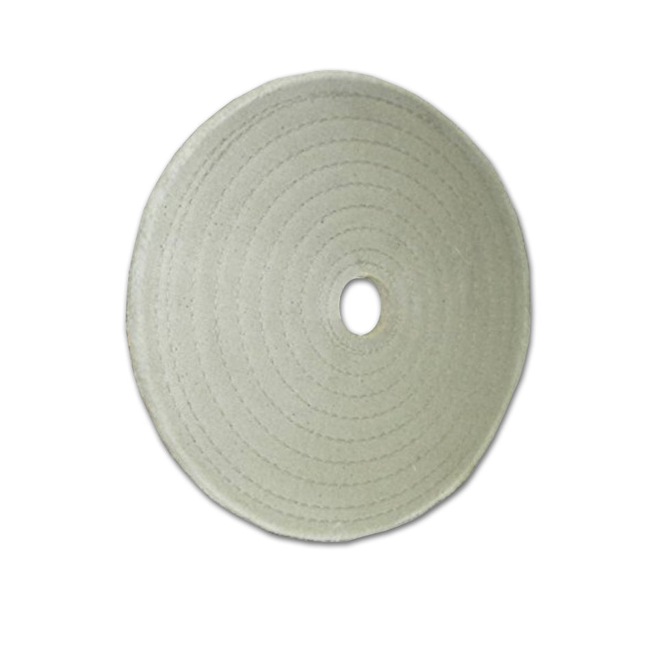 10 Inch Spiral Stitched Flat Edge Wheel