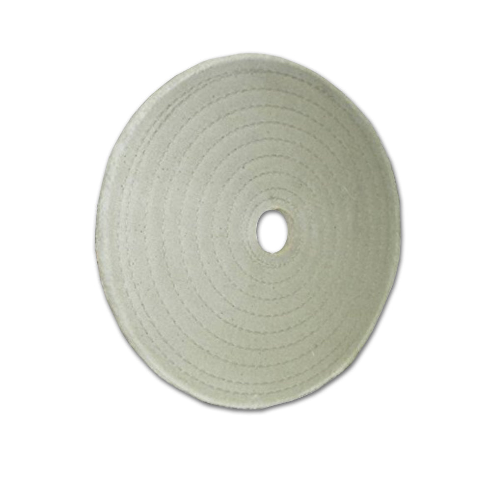 10 Inch Spiral Stitched Flat Edge Wheel