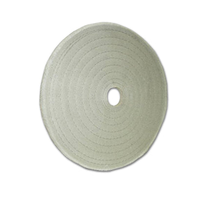 10 Inch Spiral Stitched Flat Edge Wheel
