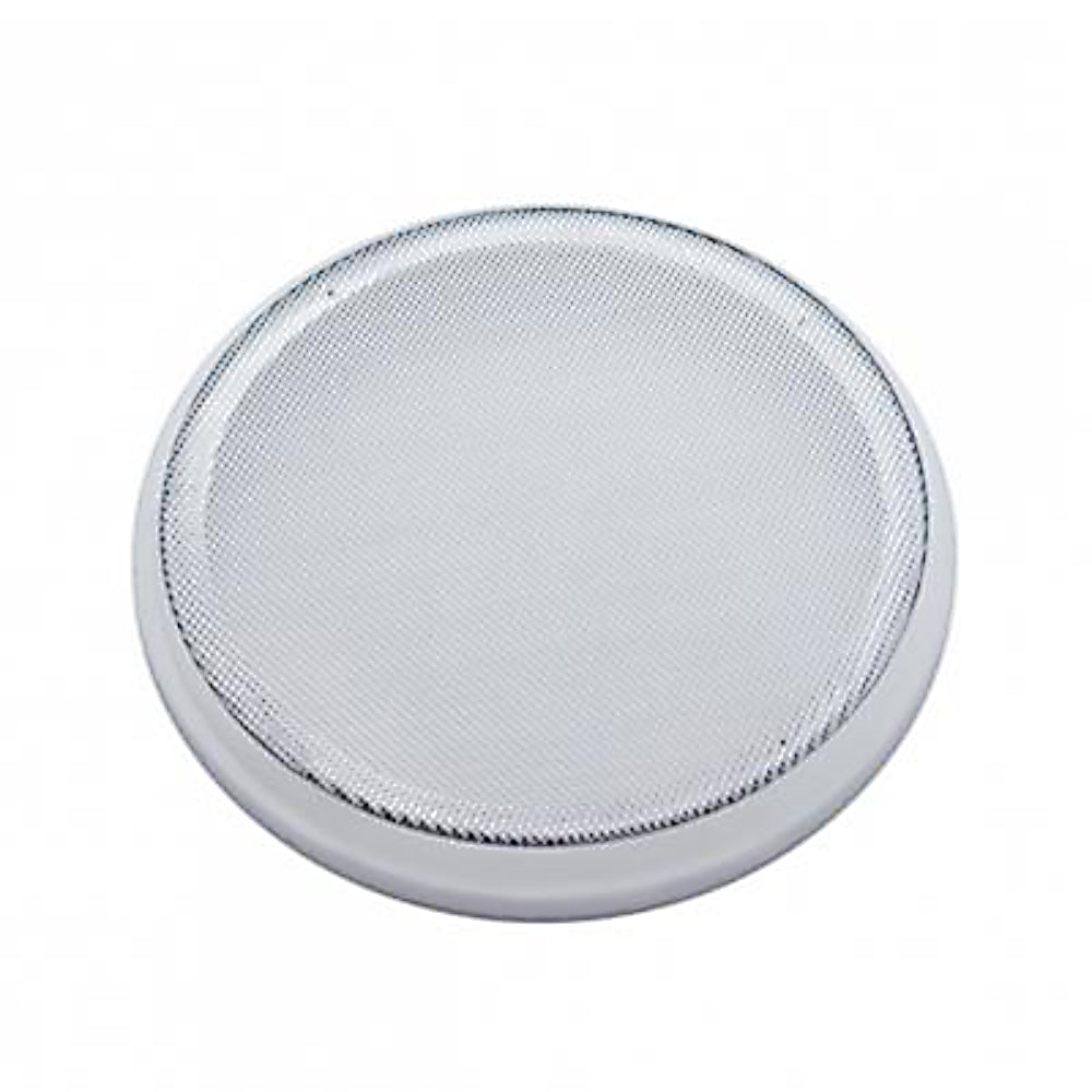 Chrome 7-1/4" Round Speaker Cover For Various Peterbilt Models