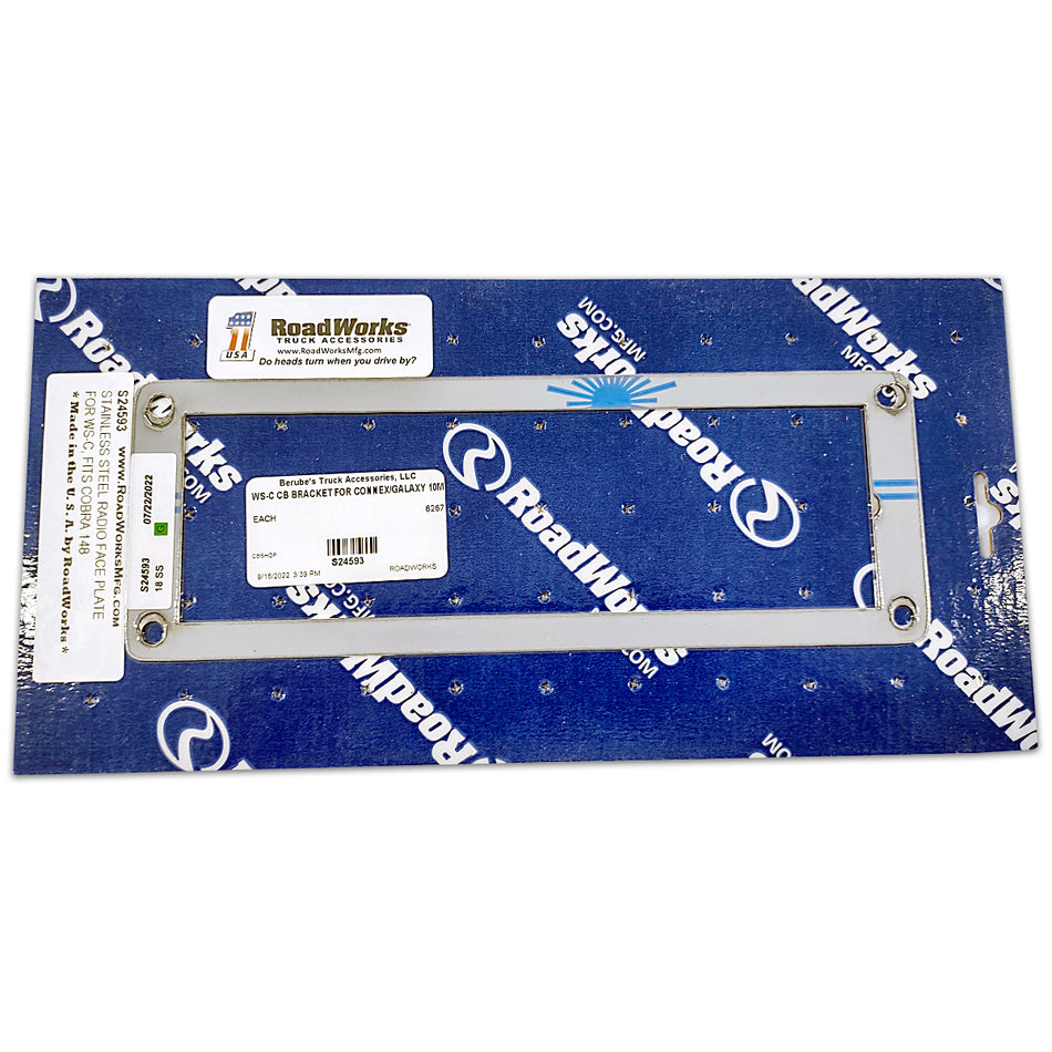 Roadworks Western Star Constellation CB Bracket for Connex/Galaxy 10M Face Plate