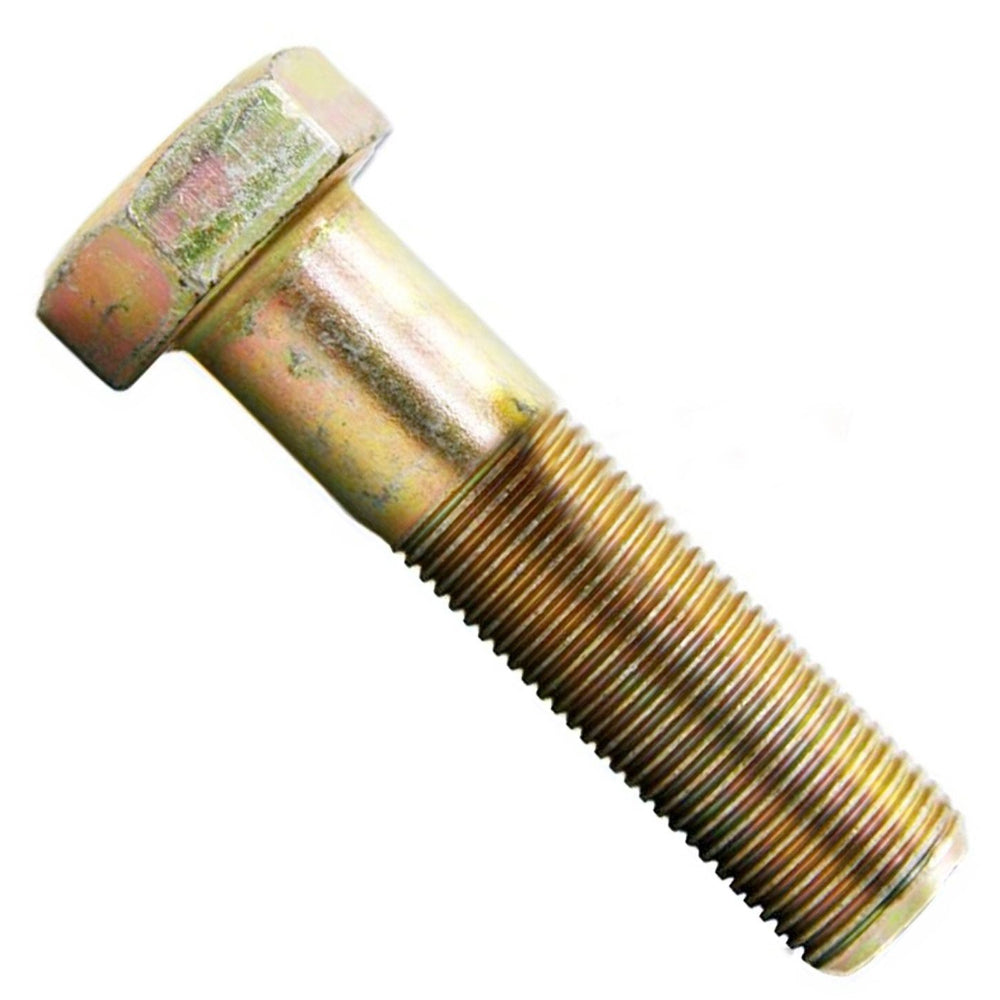 5/8"-18 x 2" Yellow Zinc Hex Head Cap Screw Grade 8