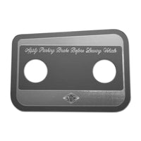 Rockwood 2006+ Peterbilt "Parking Control" Chrome Plate Cover