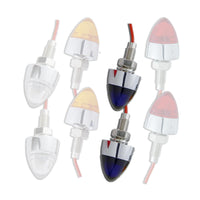 Chrome LED Bullet Nut Set (Pair)