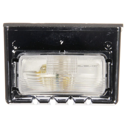 Truck-lite 15 Series, Incandescent, 1 Bulb, Rectangular License Light w Chrome Bracket Mount