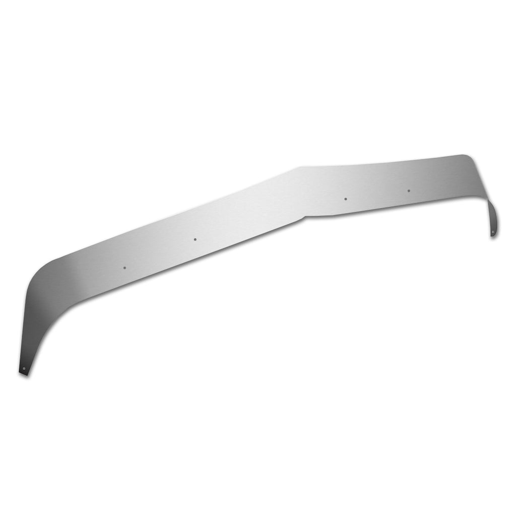 Trux - Kenworth T800 Stainless Steel Hood Shield Bug Deflector