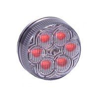 Maxxima - 2" Round, Red Vantage Marker/Clearance Light