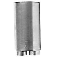 Grand Rock - Type 3, 10" x 15" x 44.5", 5" ID - 6" ID Aluminized Exhaust Muffler