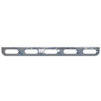 Roadworks 48" Stainless Steel Bar with 5 Oval Light Holes
