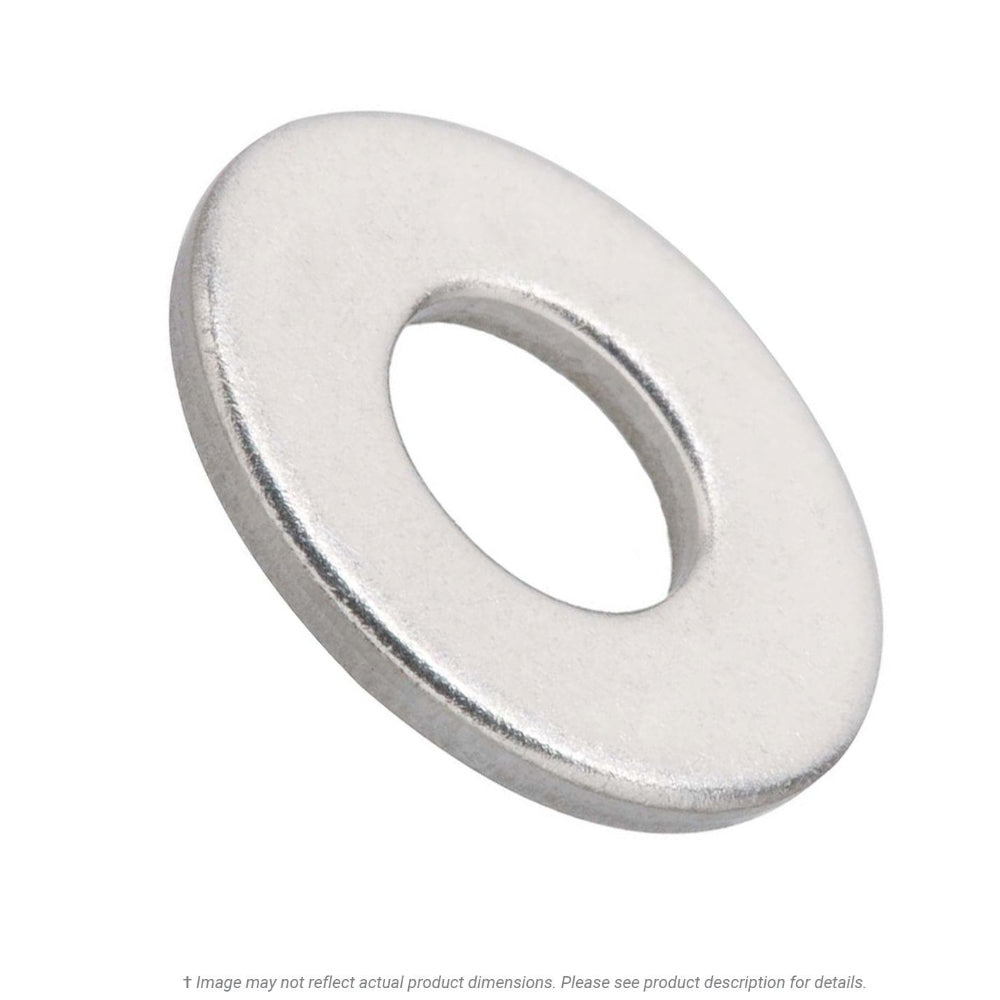 1/2" Stainless Steel MS818 Flat Washer - 0.531" ID x 1.062" OD x 0.074"-0.121" Thick