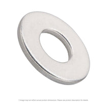 1/2" Stainless Steel MS818 Flat Washer - 0.531" ID x 1.062" OD x 0.074"-0.121" Thick