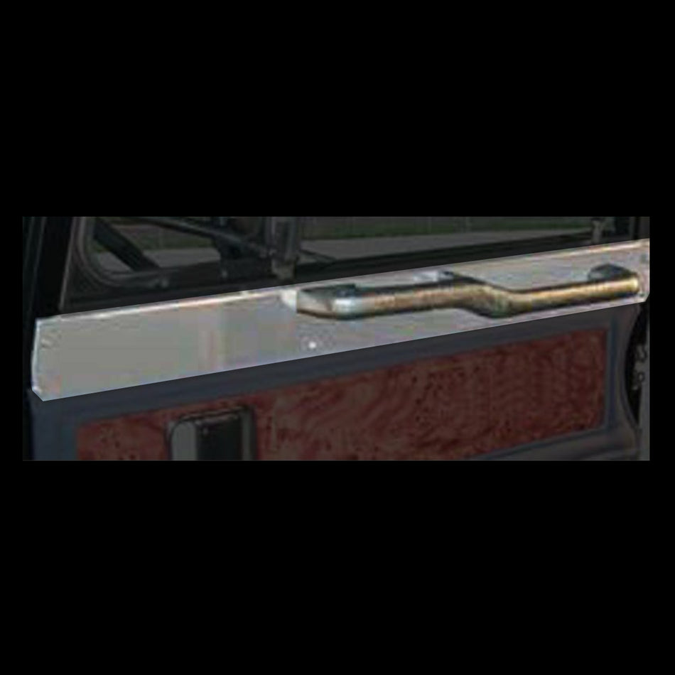 Roadwork's - 1993-2001 Peterbilt Stainless Steel Arm Rest Trim