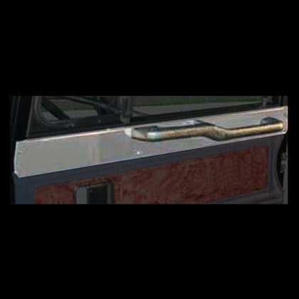 Roadwork's - 1993-2001 Peterbilt Stainless Steel Arm Rest Trim