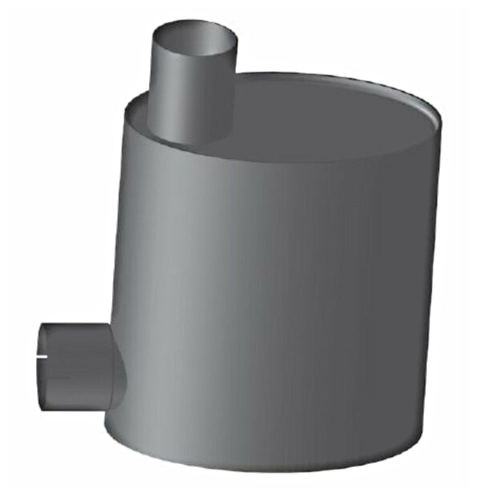Grand Rock - Resonator Type 4, 10" x 15" x 16", 4" ID - 3.8" OD Exhaust