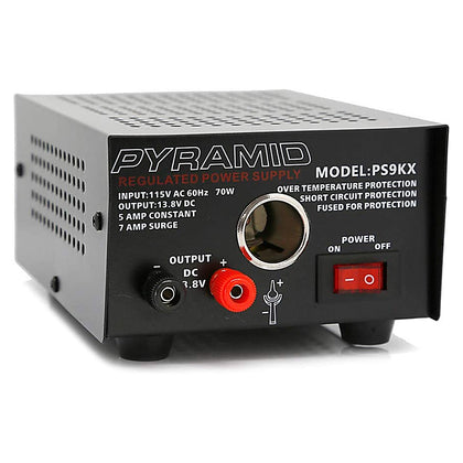 Pyramid PS9KX Universal Compact Bench Power Supply-5 Amp
