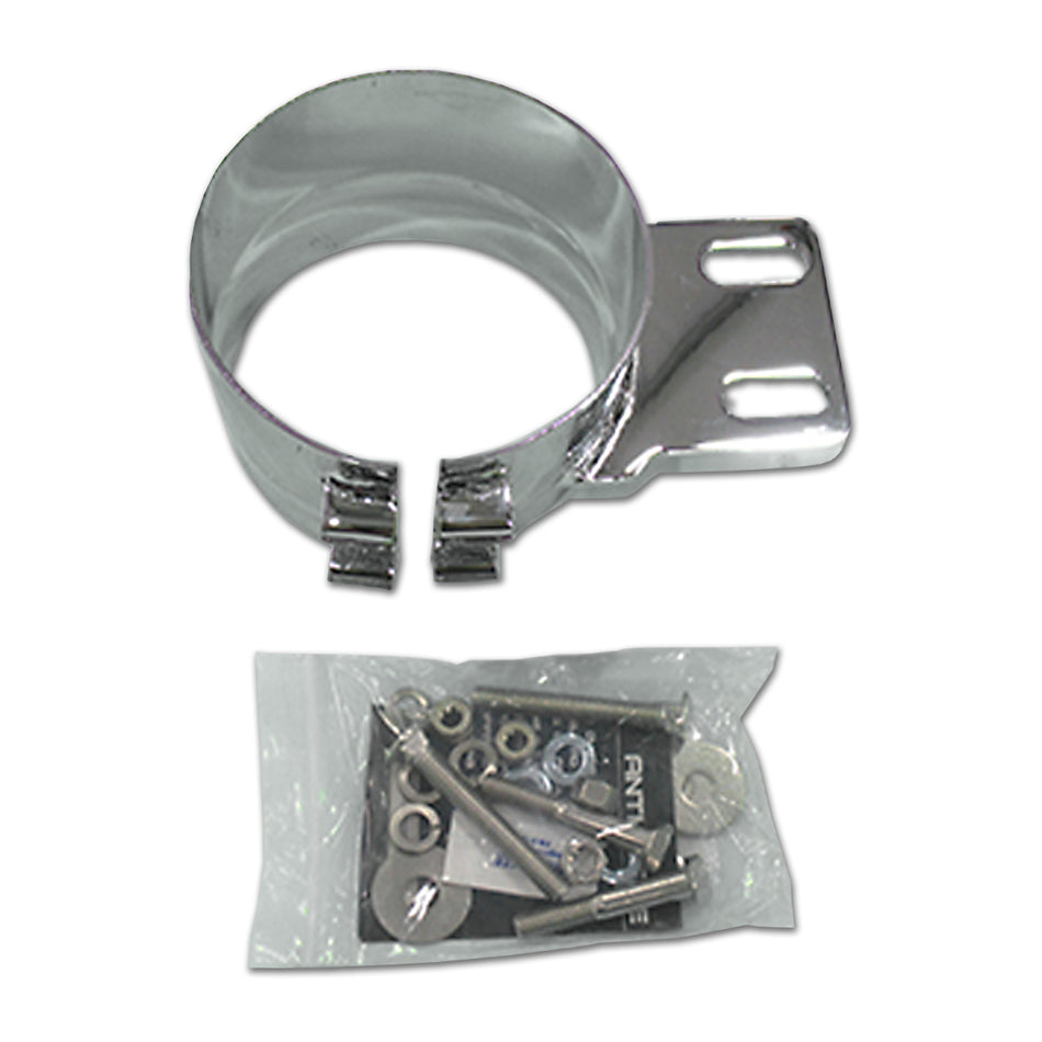 DynaFlex - 5" Chrome Preformed Clamp Socket Joint w Peterbilt Tab