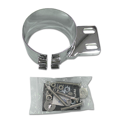 DynaFlex - 5" Chrome Preformed Clamp Socket Joint w Peterbilt Tab