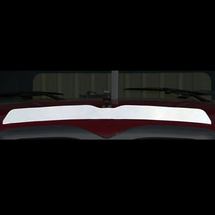 Roadwork's - 2002-07 Mack Granite Stainless Steel Hood Shield