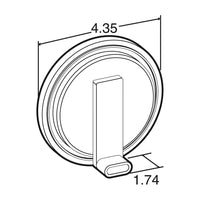 Super 44 LED, 42 Diode, Yellow w Black Grommet 12V Light Kit