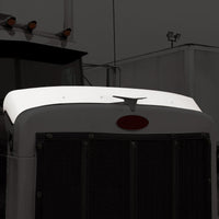 Peterbilt 378/379 Stainless Steel Hood Shield Bug Deflector